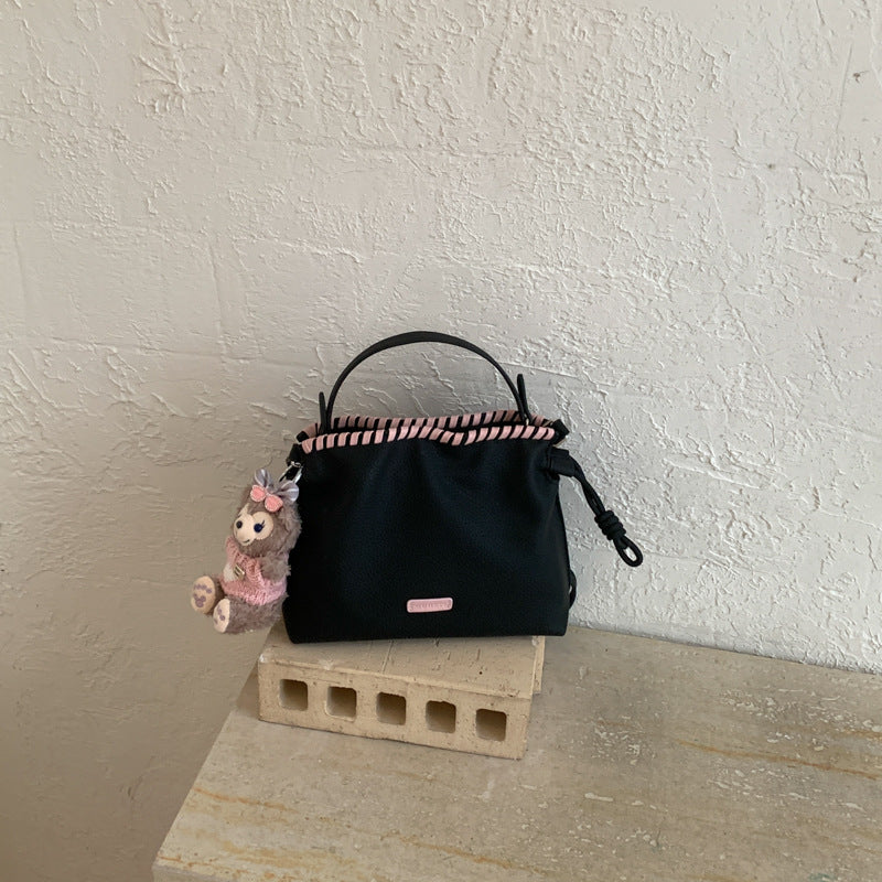 Korean Style Versatile Lucky Stitching Fresh Bags