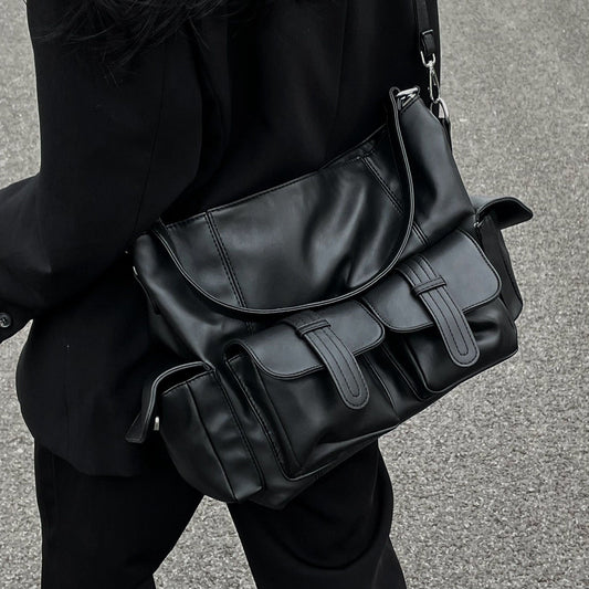 Tooling Mechanical Style Large Capacity Simple Neutral Tote Bags