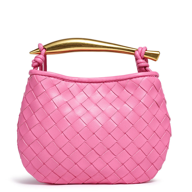 Women's Cute Mini Sardine Woven Trumpeter Women's Shoulder Bag
