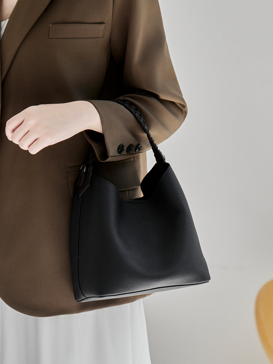 Women's Genuine Leather Korean Style Leisure Combination Handbags