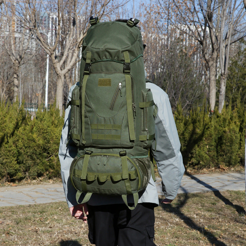 Men's Large Capacity Lightweight Camping Oxford Cloth Mountain Climbing, Hiking Bag