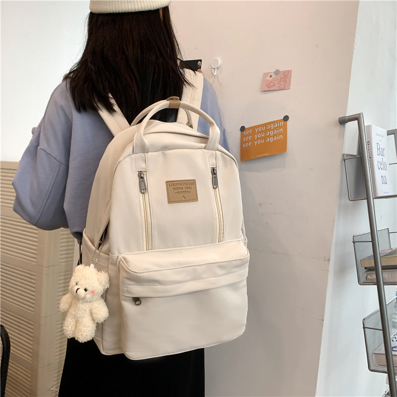 Junior High Large Capacity College Simple Backpacks