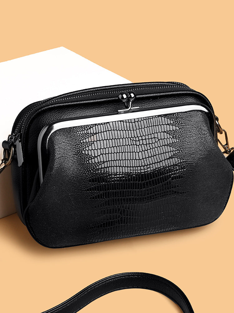 Women's Large Capacity Commuter Fashionable High Texture Women's Messenger Bag