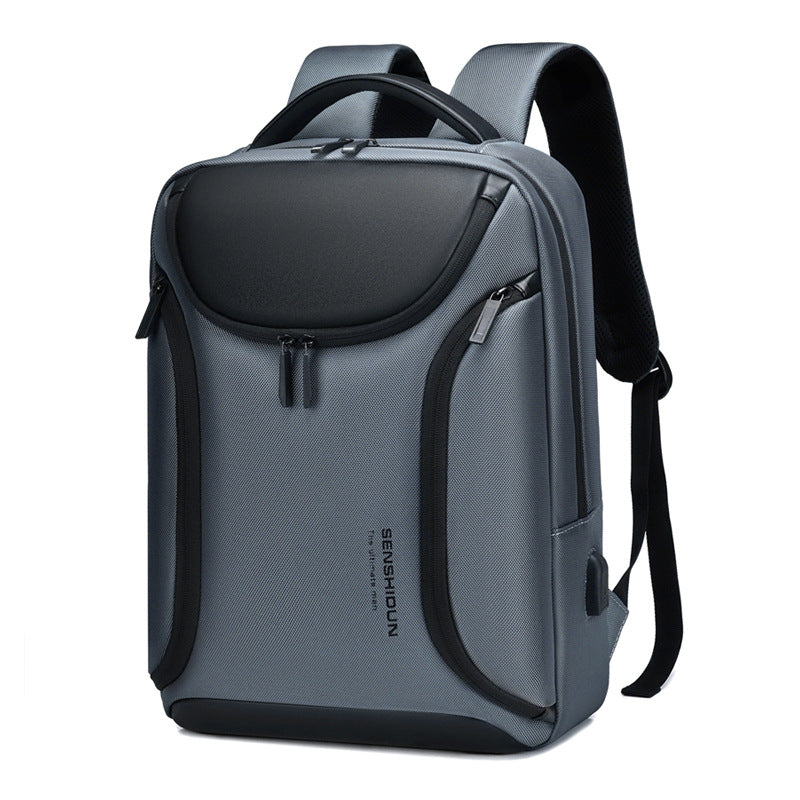 Men's Leisure Large Capacity Simple Fashion Waterproof Business Backpack