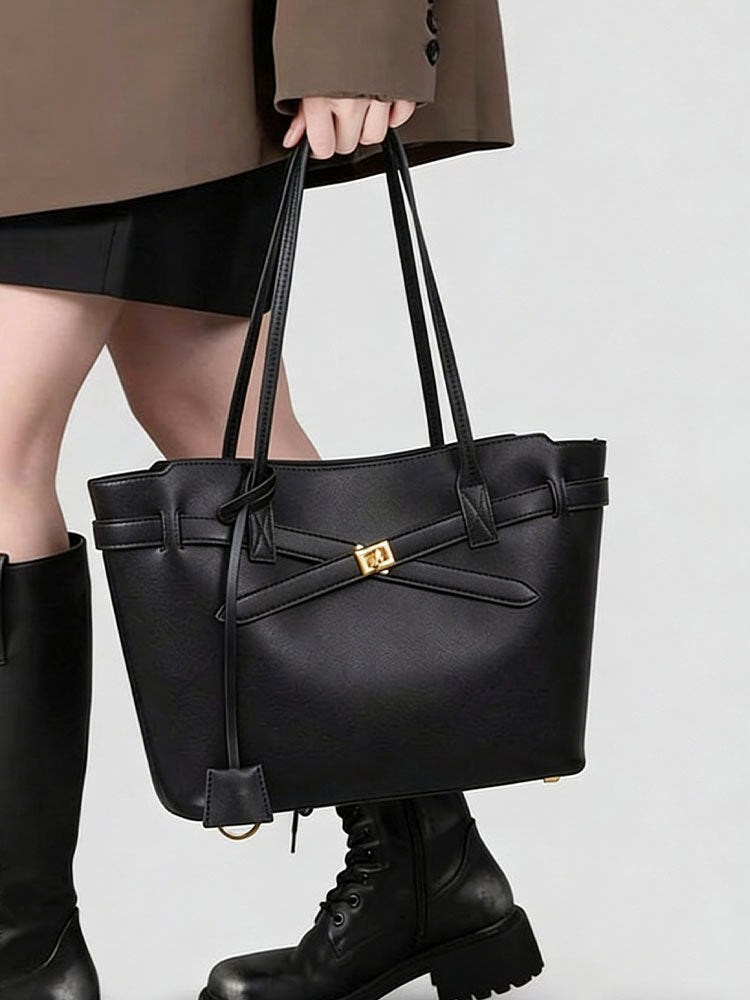Home High Sense Commuter Stylish Simple Female Tote Bags