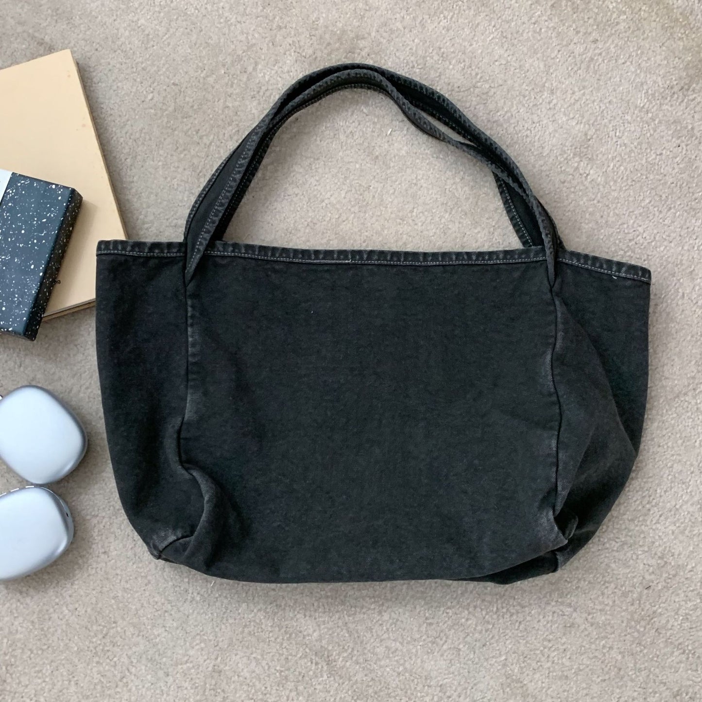Women's Super Hot Canvas Large Artistic Wash Women's Shoulder Bag