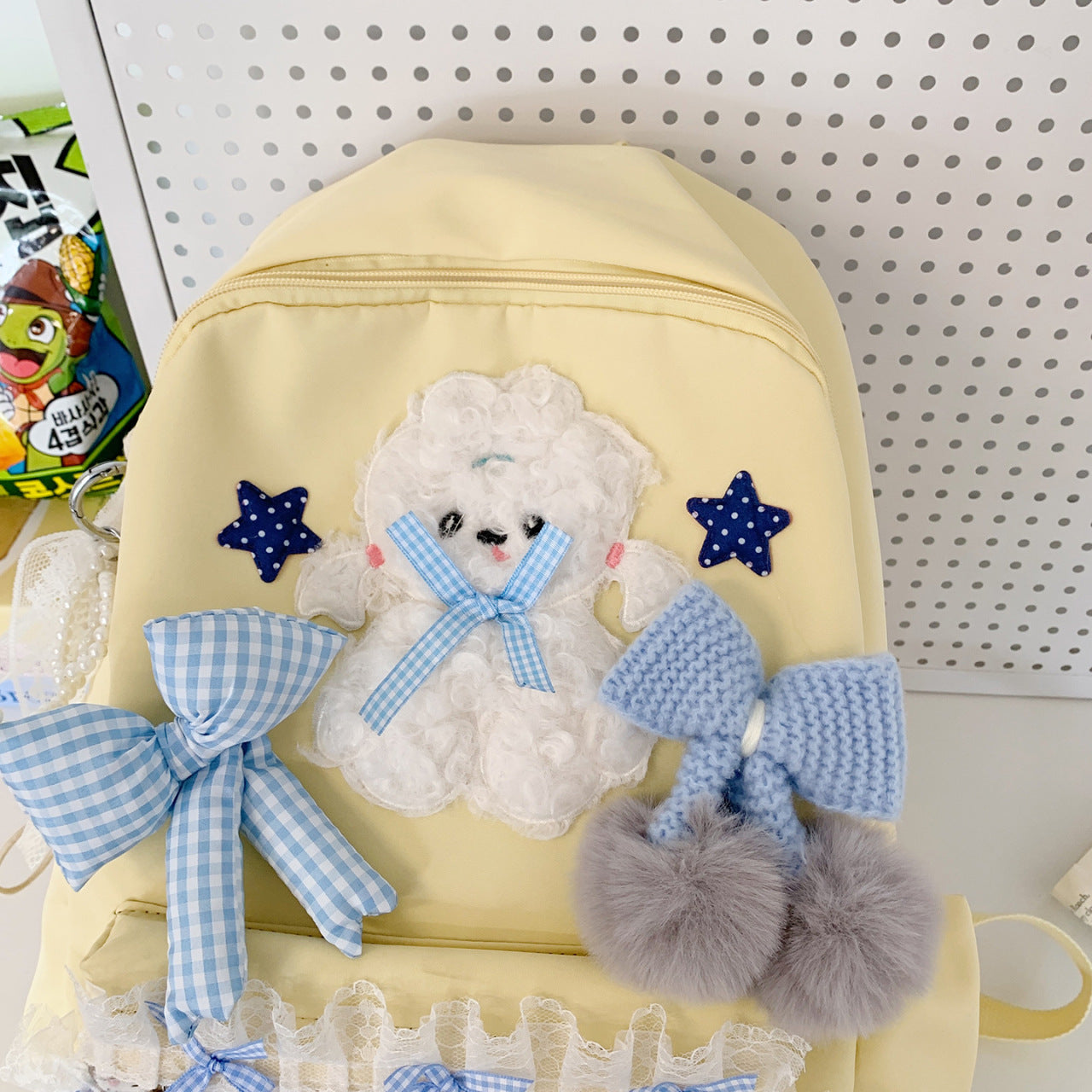 Cute Animation Junior High Princess Simplicity College Student Schoolbag