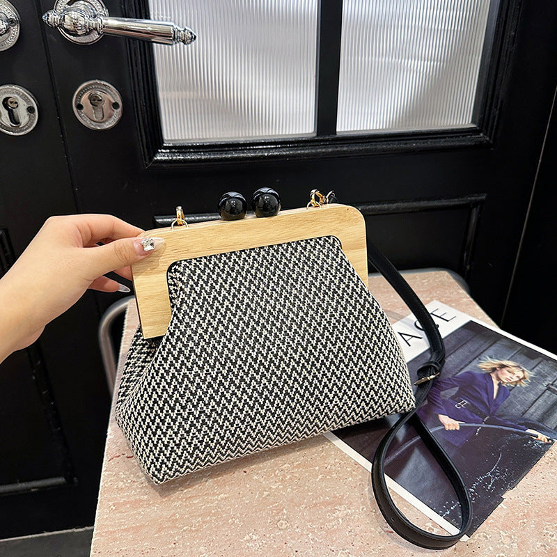 Fashion Popular Straw Western Style Refined Personalized Seaside Women's Messenger Bag
