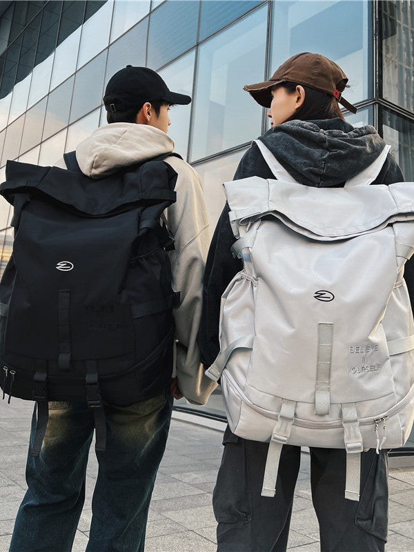 Women's & Men's Large Capacity Early High Trendy Cool Leisure Backpack