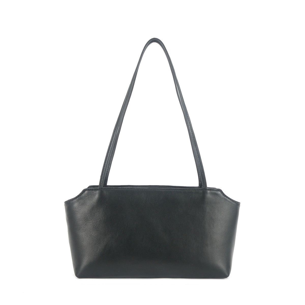 Minimalist Easy Matching Inside Outside Lambskin Women's Shoulder Bag