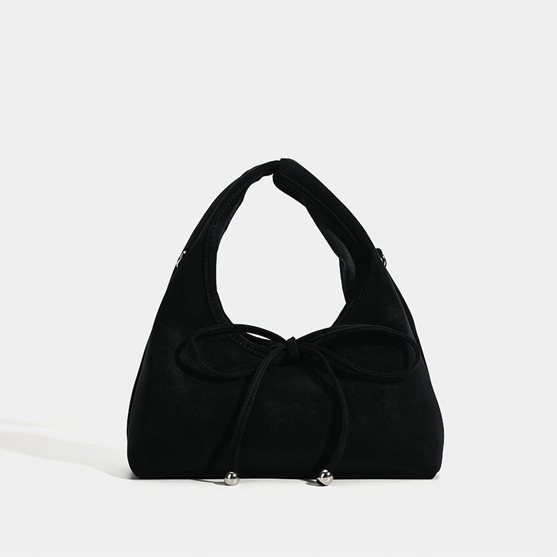 Women's Drawstring Design Underarm Minority Simple Fashion Women's Handbag