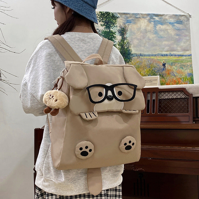 Ugly Cat Niche Cartoon Siamese Kitten Large Capacity Women's Chest Bag, Fanny Pack