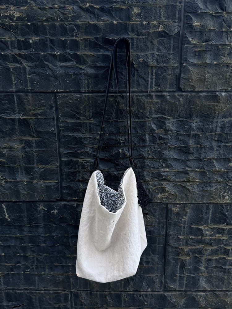 Cotton Linen Versatile Leisure Summer Four Women's Clutch