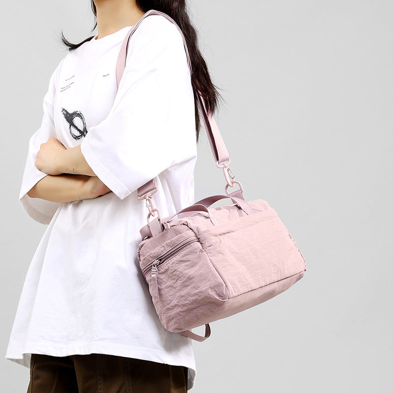 Graceful New Women's Pouch Nylon Commuter Small Square Bags