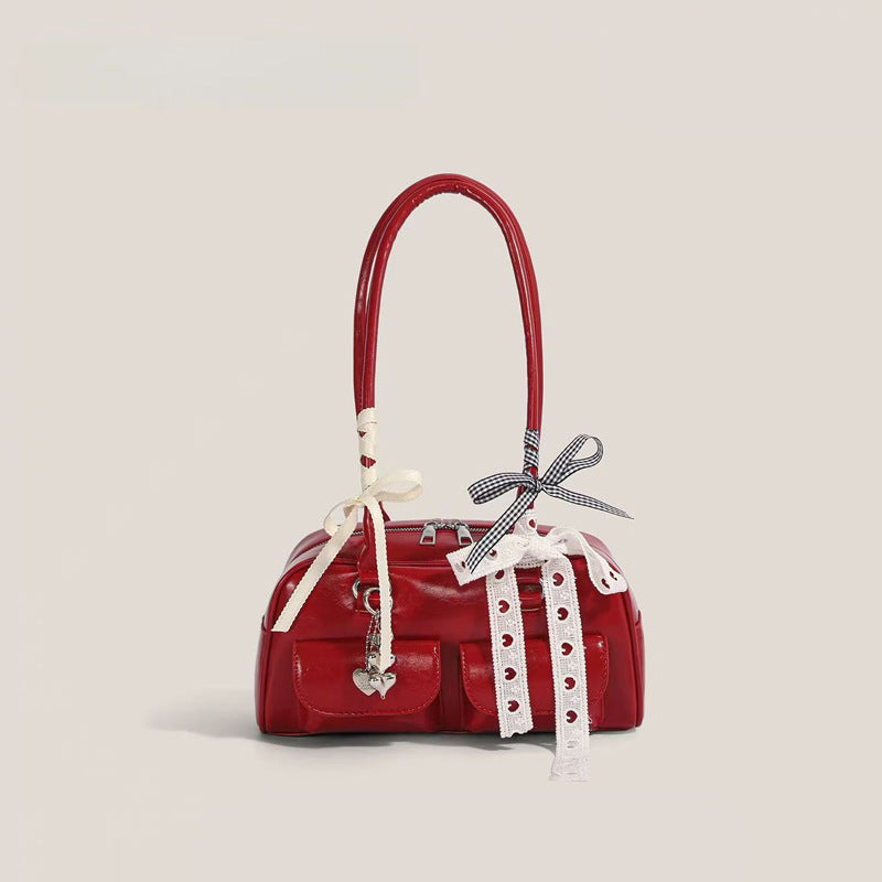 Women's Bowling High Sense Light Luxury Minority Tote Bags