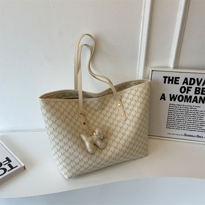 Women's Korean Commuter Fashion Minority Simple Tote Bag