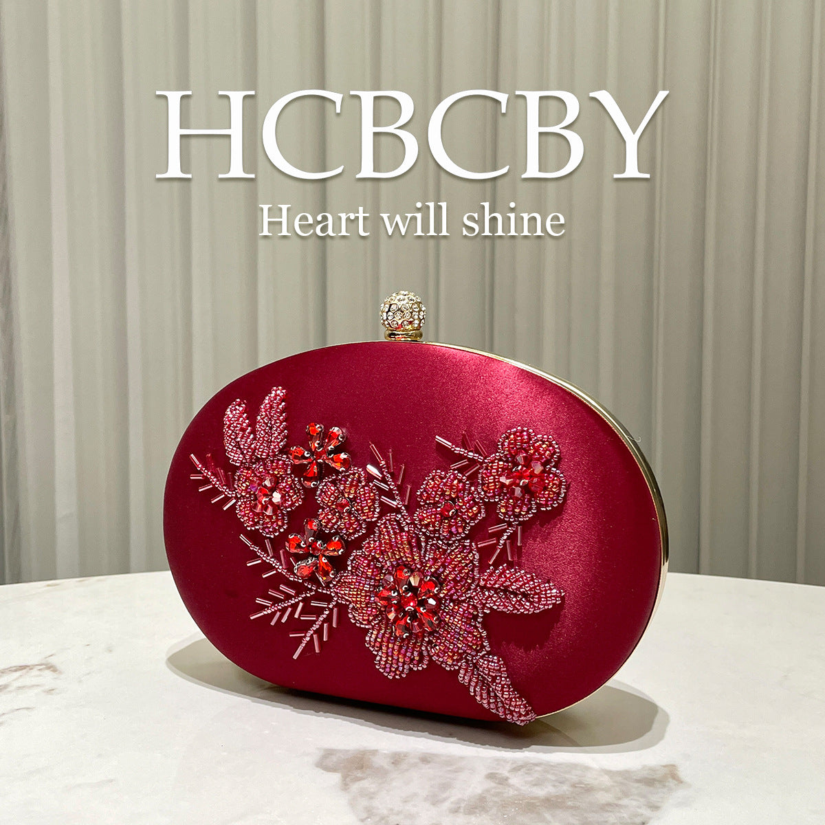 Women's Elegant Retro Pearl Embroidery Decorative Dress Cheongsam Bags