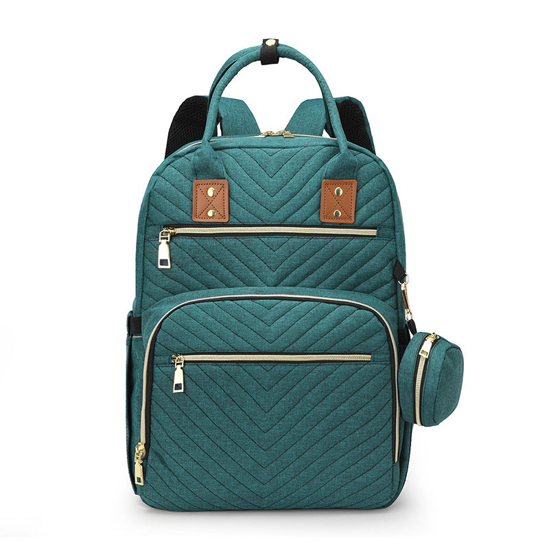 Fashion Mother Large Capacity Dry Wet Mummy Bag