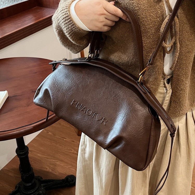 Women's Niche Underarm Retro Fashion Portable Commute Shoulder Bags