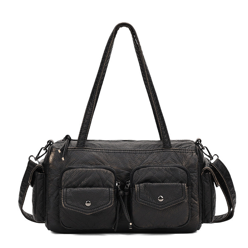 Casual Women's Niche Vintage Large Capacity Women's Shoulder Bag