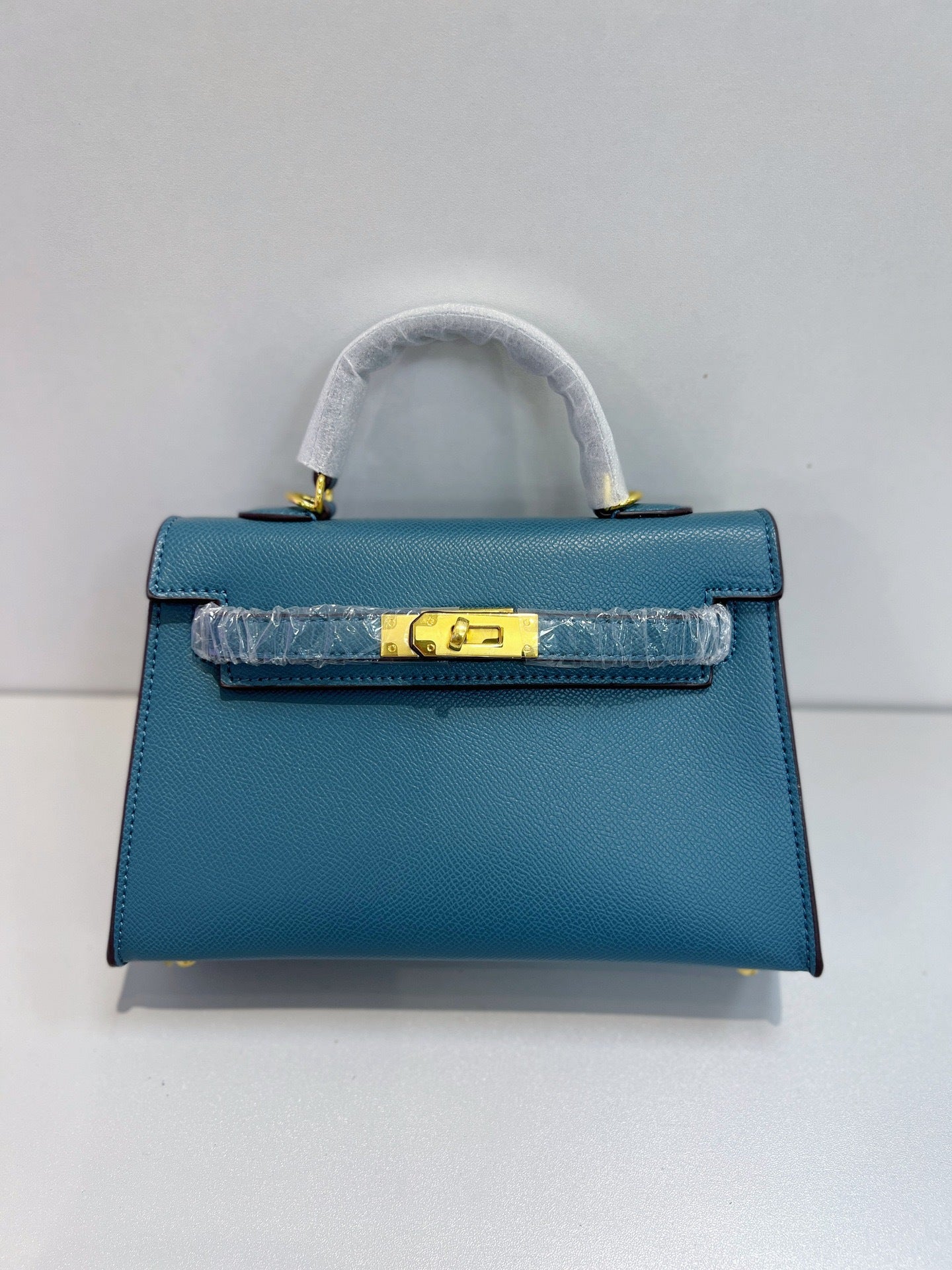 Women's Kelly Genuine Leather Palm Print High-grade Women's Handbag