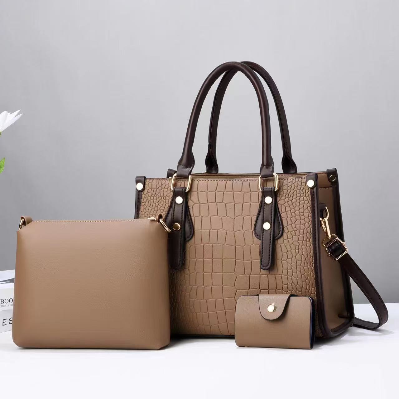 Pretty Slouchy Women's Letter Large Fashion Tote Bag