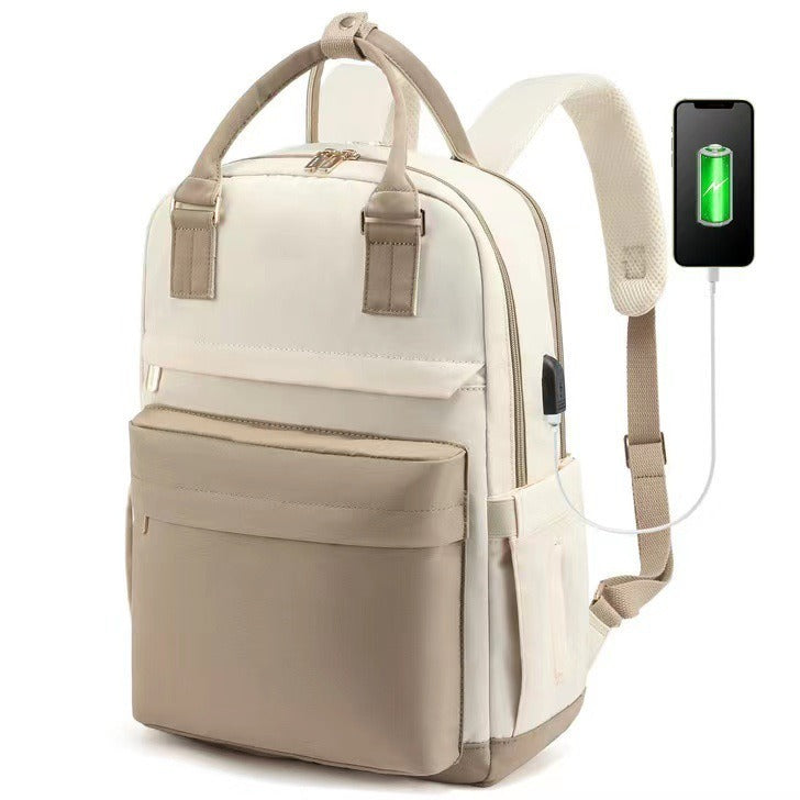Women's & Men's Fashion High-grade Large Capacity Leisure Backpack