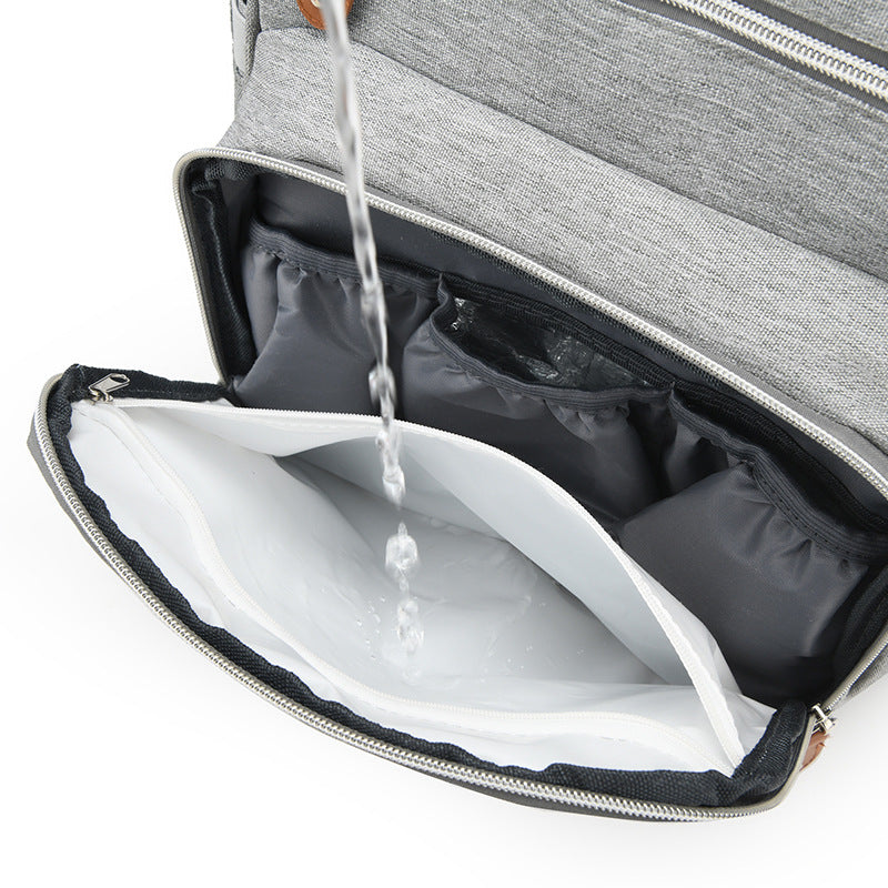 Women's Oxford Cloth Waterproof Multifunctional Mom Outing Mummy Bag