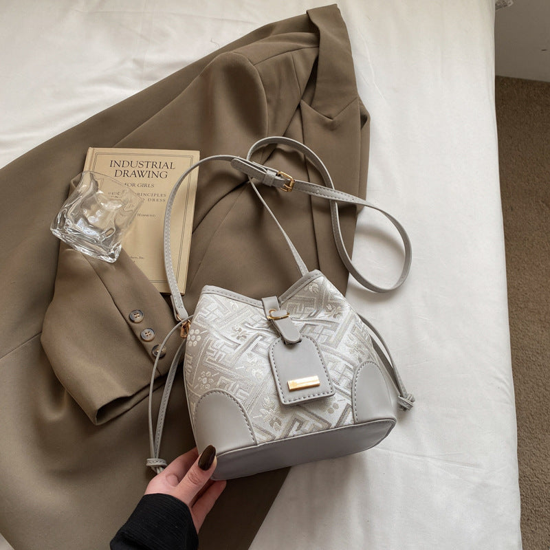 Women's Jin Pattern Ancient Style With National Women's Shoulder Bag