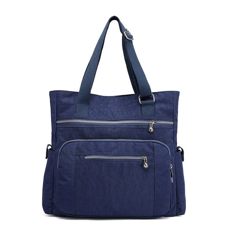 Women's Trendy Shopping Fashion Commuter Nylon Tote Bag