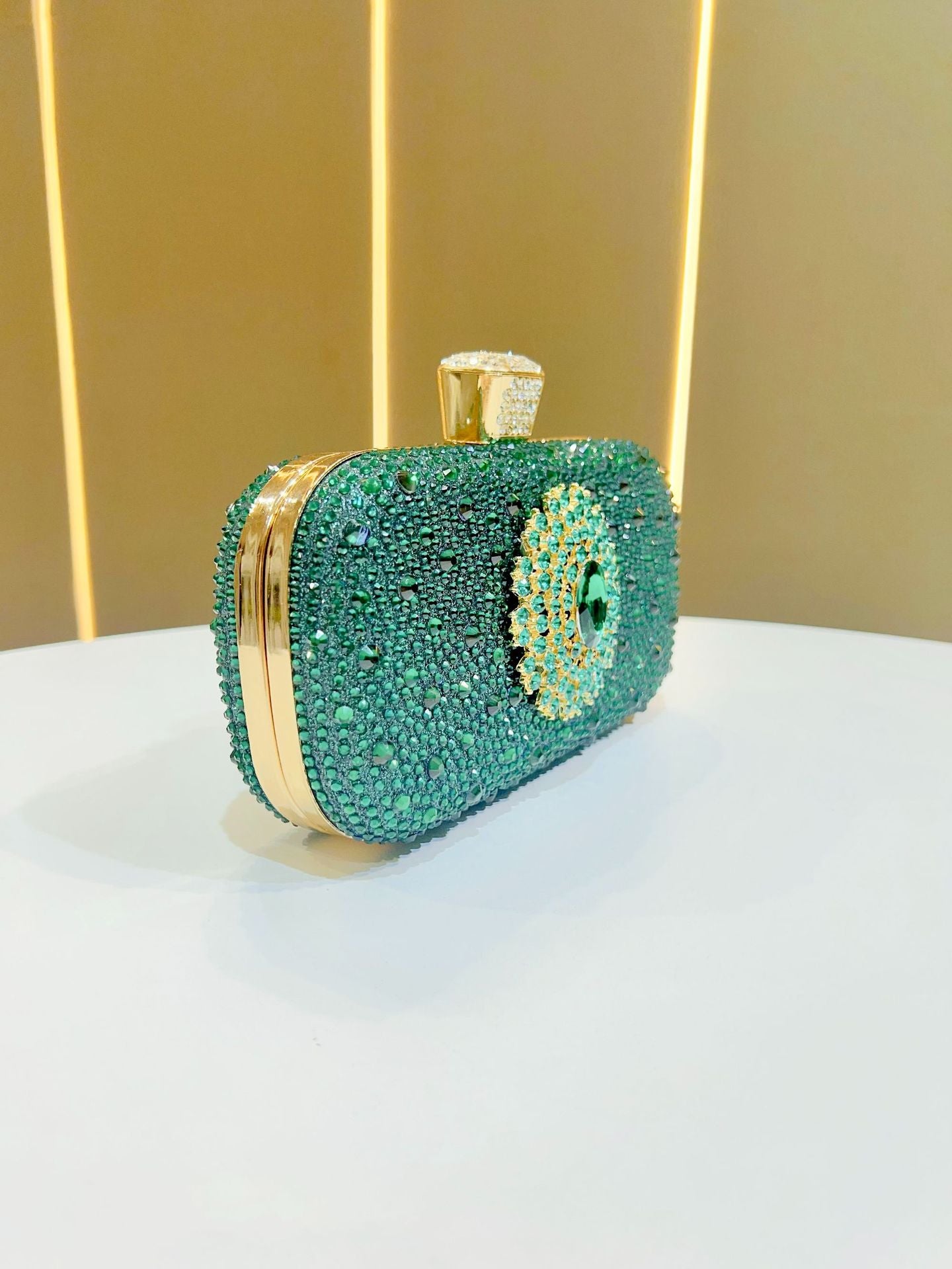 Women's Light Luxury High-grade Dress Full Diamond Dinner Bag