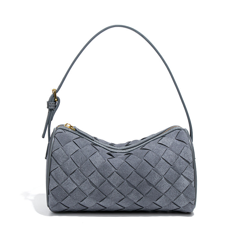 Lazy Versatile Korean Style Niche Frosted Suede Bags