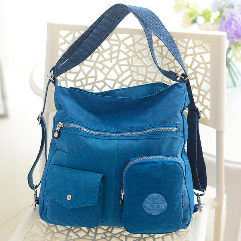 Women's Large Capacity Nylon Lightweight Shoulders Backpacks