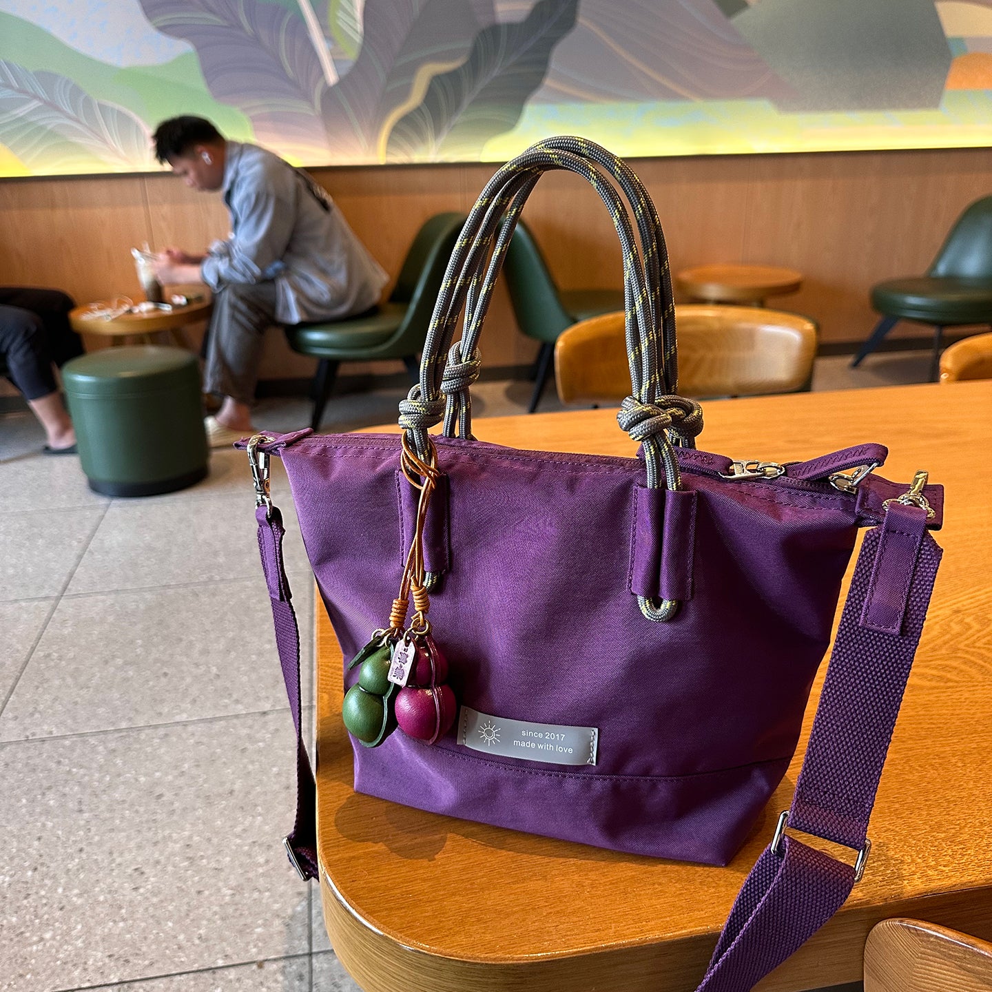 Niche Class Carrying Lunch Box Pull Waterproof Canvas Commuter Super Handbags
