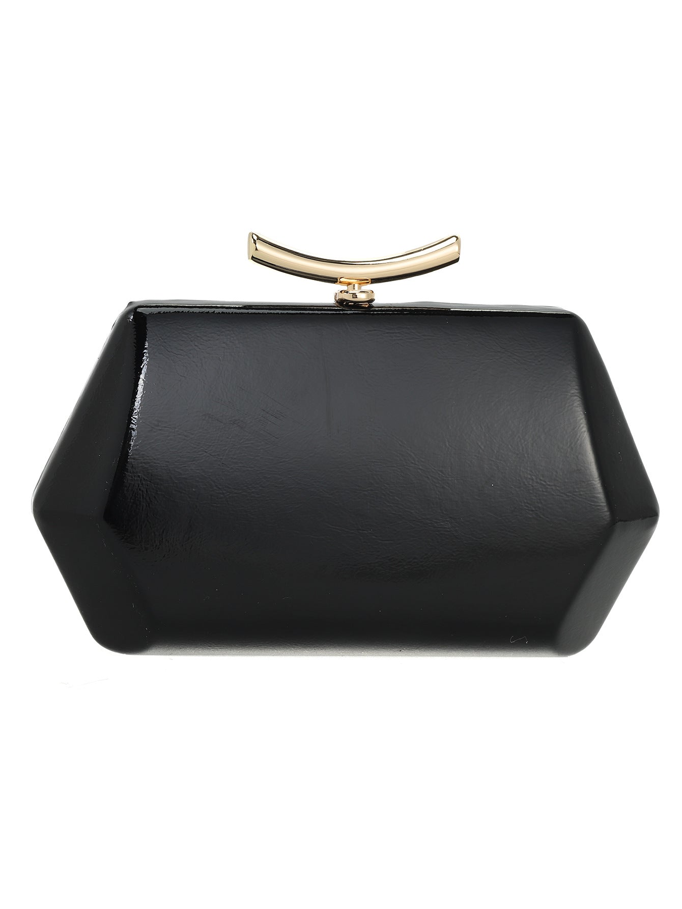 Genuine Leather Geometric High Texture Boston Bags