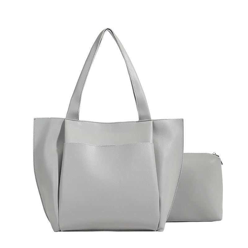 Women's Large Capacity Winter Korean Commuter Fashion Tote Bag