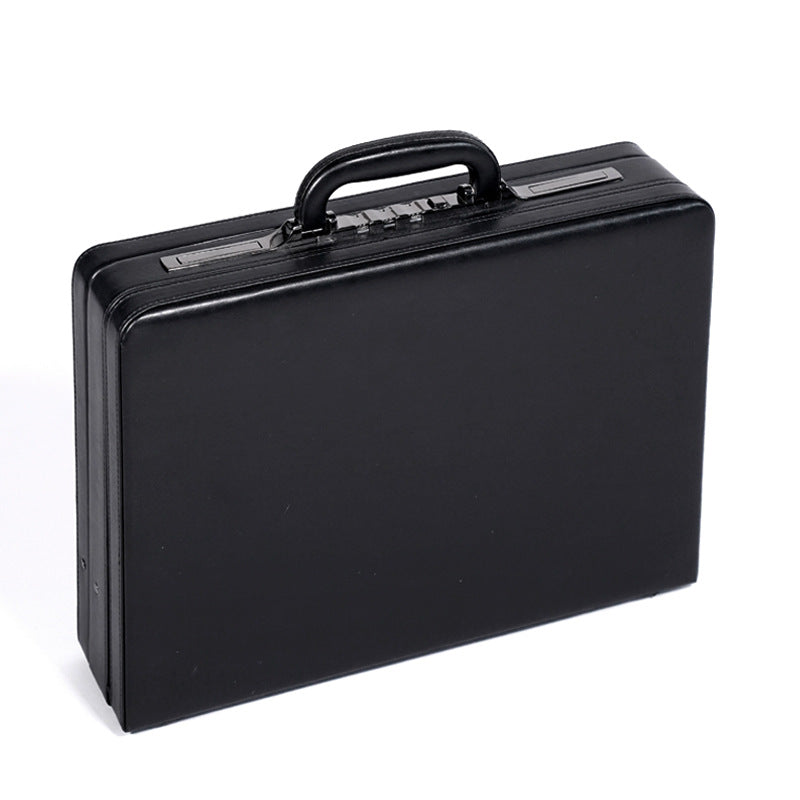 Men's Office Business Password Computer Retro Leather Advanced Lock