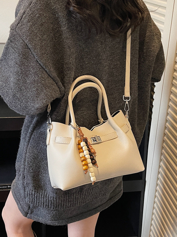 Elegant Fashion Personality Textured Trendy Design Women's Shoulder Bag