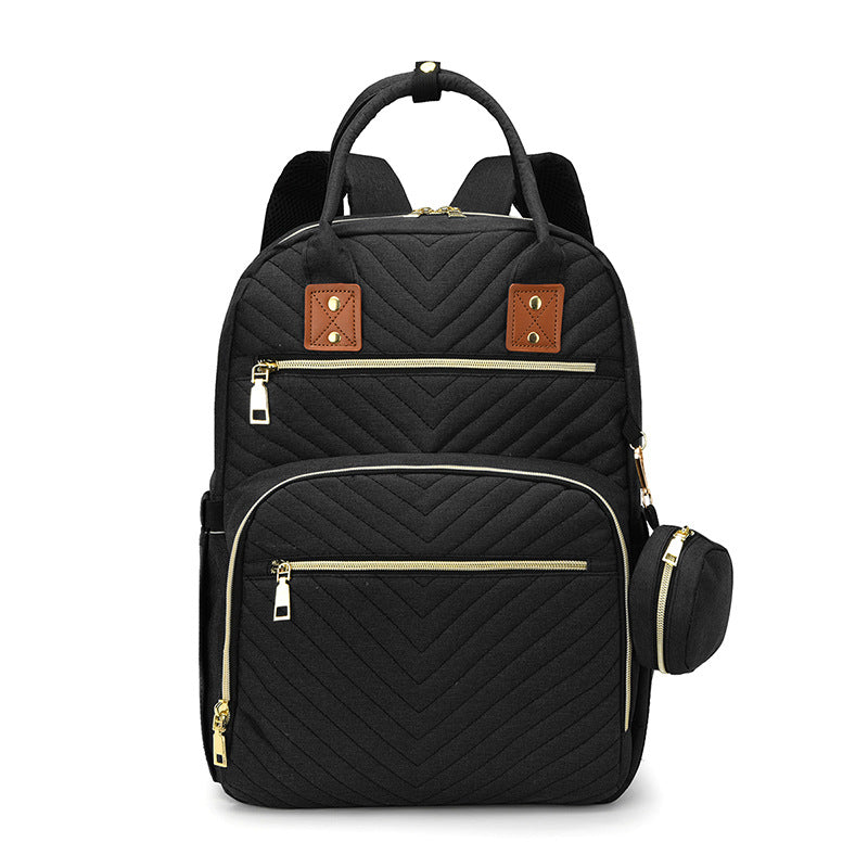 Fashion Mother Large Capacity Dry Wet Mummy Bag