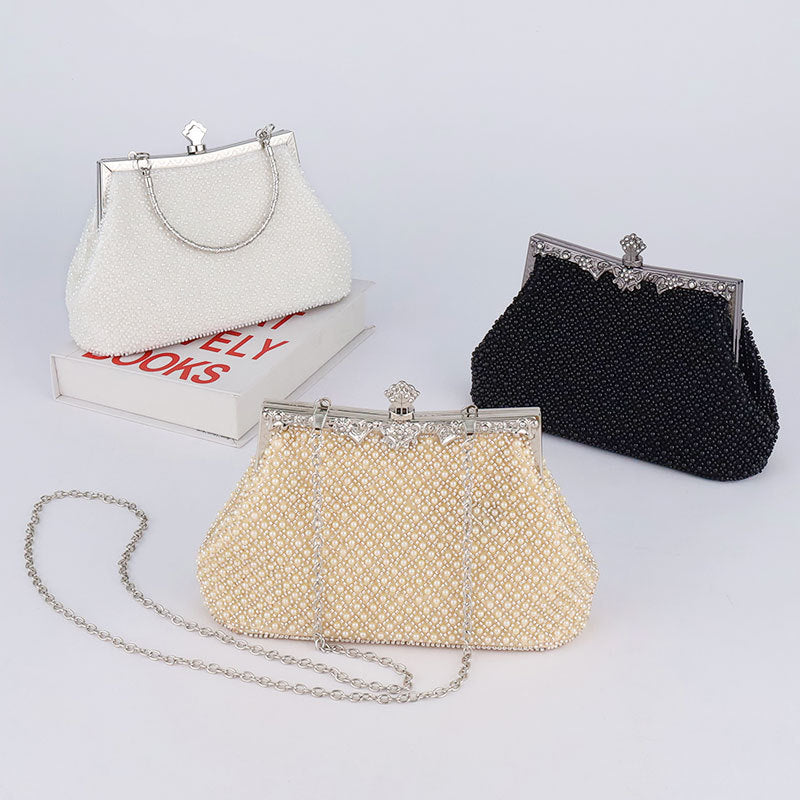 Cheongsam Perfect Vintage Craft Beaded Embroidery Bride Handbags