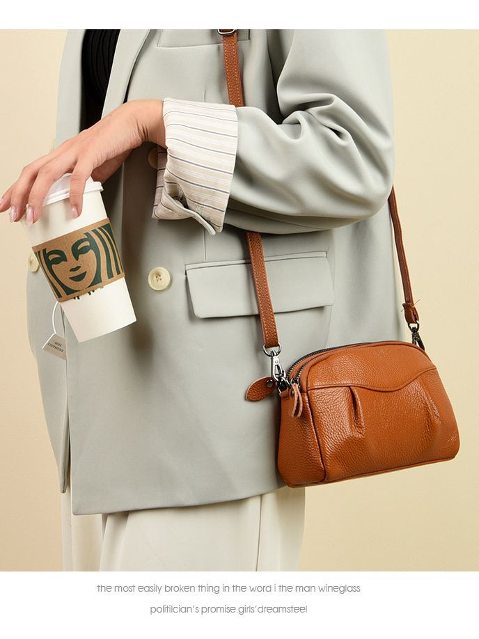 Women's Genuine Leather Fashion First Layer Women's Messenger Bag