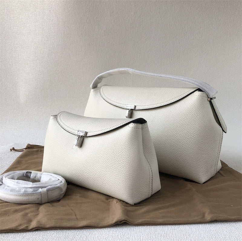 Niche High-grade First Layer Cowhide Underarm Minimalist Portable Genuine Bags
