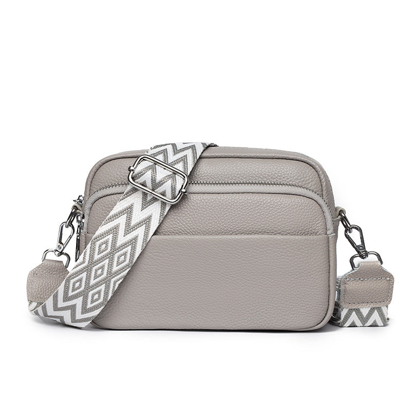 New Women's Leather Commute Fashion Niche Women's Messenger Bag