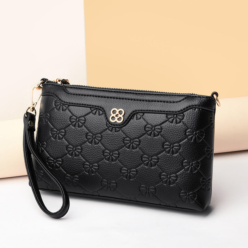 New Women's Fashion Mobile Clutch Simple Women's Messenger Bag