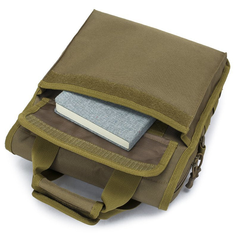 Men's Nylon Camouflage Tactics Hiking Camping Kit Tooling Large Men's Shoulder Bag