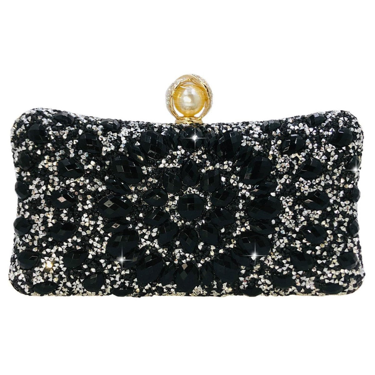 Women's Sunflower Fashion Banquet Clutch Dress Diamond Evening Bags