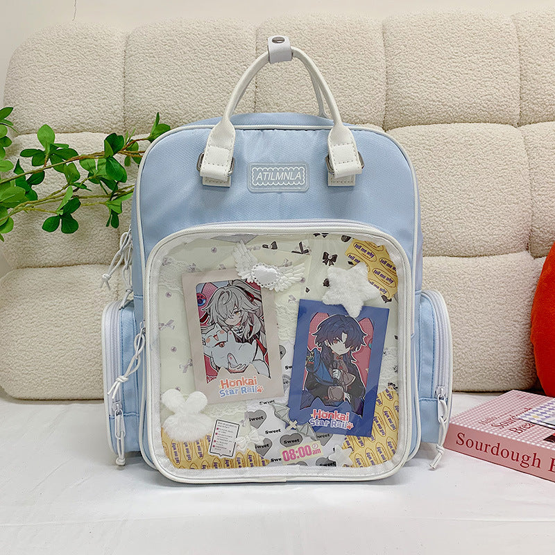 Large Food Intake Female Junior High Capacity Backpacks