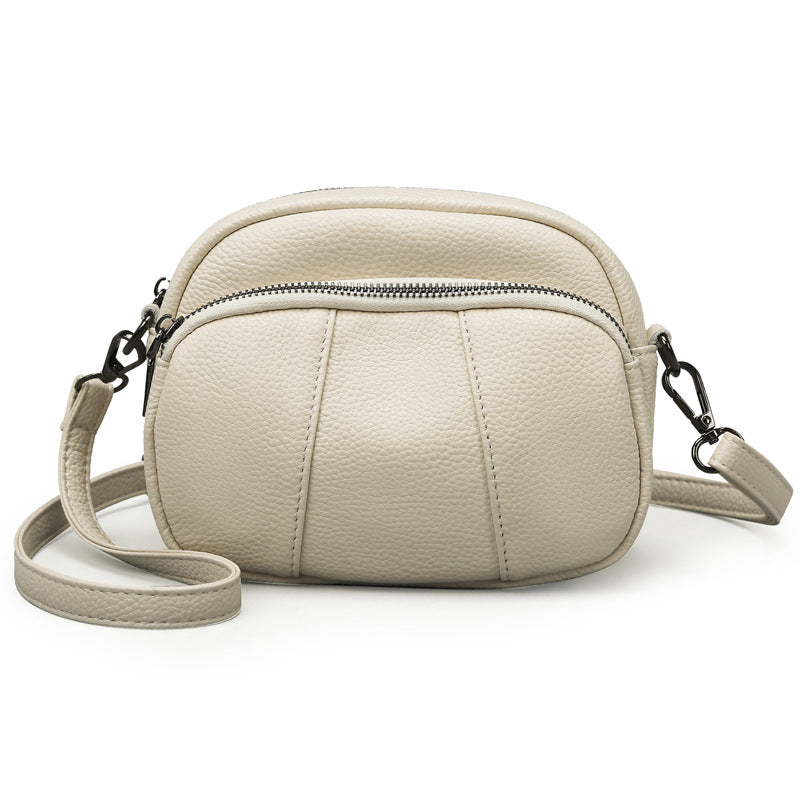 Women's Leather Cowhide Fashion Versatile Soft Women's Messenger Bag