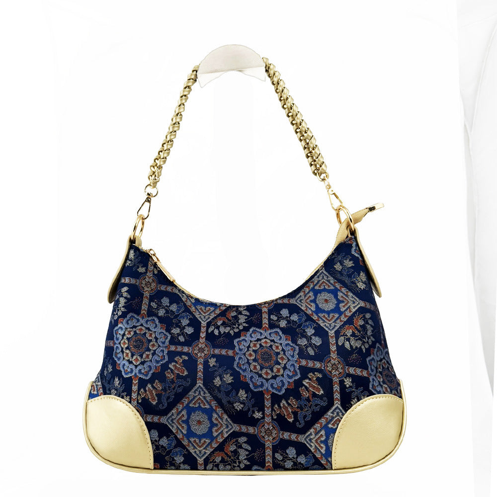New Women's Chinese Style Fashion Underarm Women's Messenger Bag