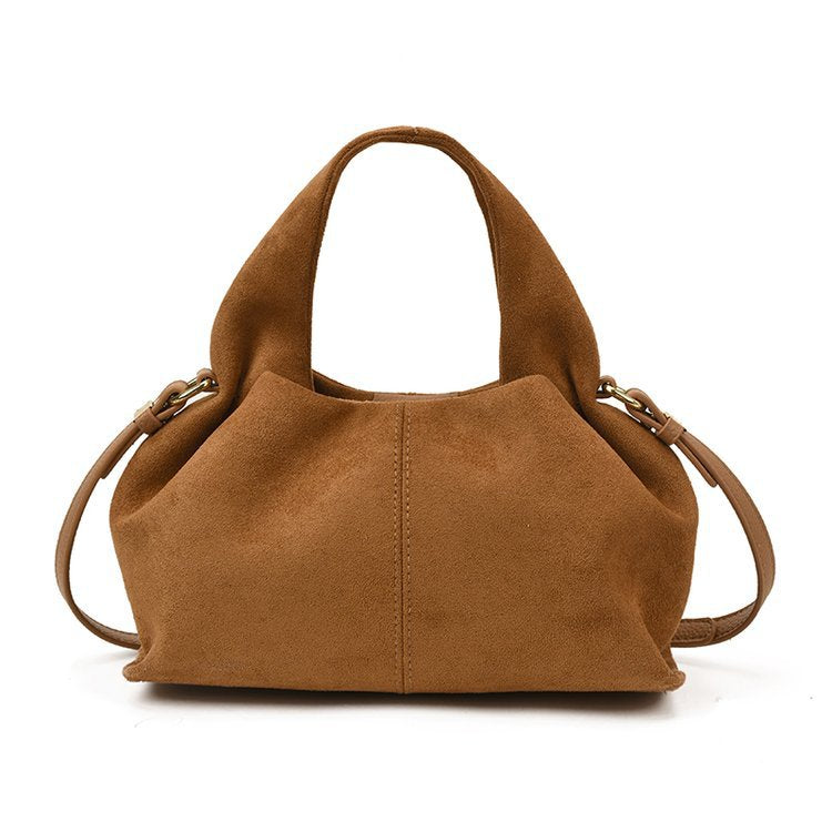Women's Fashionable Pleated Cloud Large Capacity Portable Trendy Western Bags